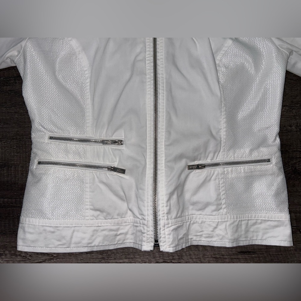 Guess White Jacket Size Xsmall - Picture 6 of 13